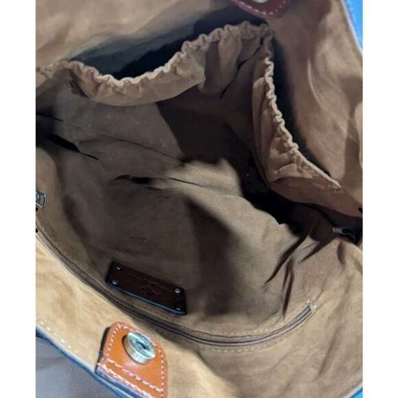 PATRICIA NASH AVELEY MY EUROPEAN TRIP  LEATHER CROSSBODY TOTE -BEAUTIFUL!! - Picture 6 of 6